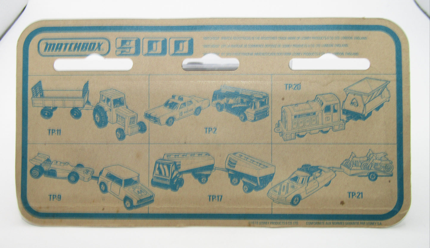 Matchbox Superfast Twin Pack TP-25 Pipe Truck YELLOW