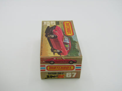 Matchbox Superfast 67C Datsun 126X DARK Metallic Blue