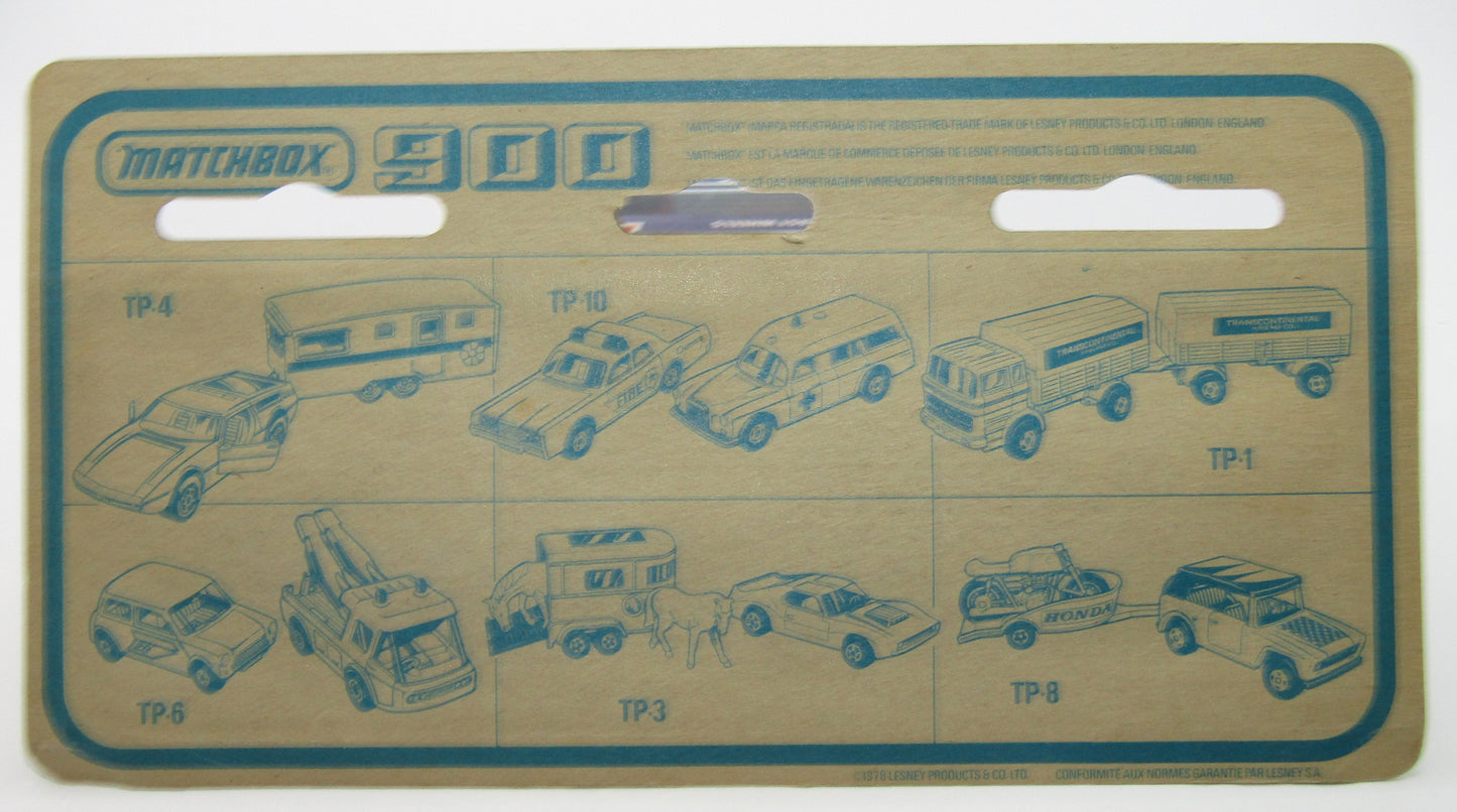 Matchbox Superfast Twin Pack TP-22 Long Haul Truck METALLIC Green OCL