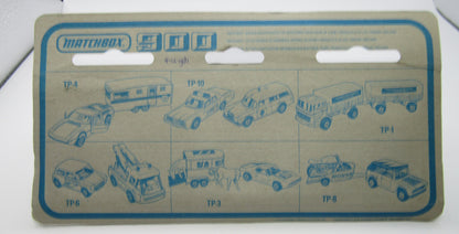 Matchbox Superfast Twin Pack TP-1 Mercedes Truck & Trailer BLUE - PURPLE Windows