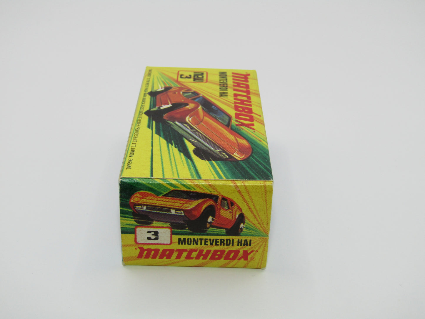 Matchbox Superfast 3B Monteverdi Hai DARK BLUE Windows Unpainted Base