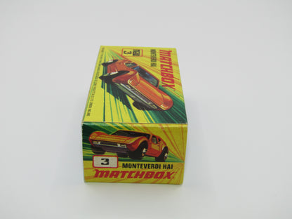 Matchbox Superfast 3B Monteverdi Hai DARK BLUE Windows Unpainted Base