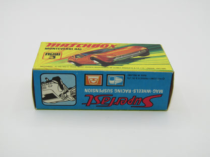 Matchbox Superfast 3B Monteverdi Hai DARK BLUE Windows Unpainted Base