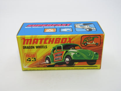 Matchbox Superfast Beetle Streaker LIGHT BLUE Hong Kong Base Very Rare