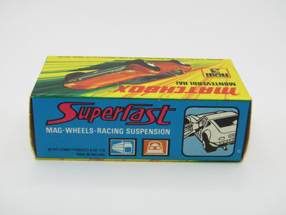 Matchbox Superfast 3B Monteverdi Hai Dark Orange "16" Label, Unpainted Base