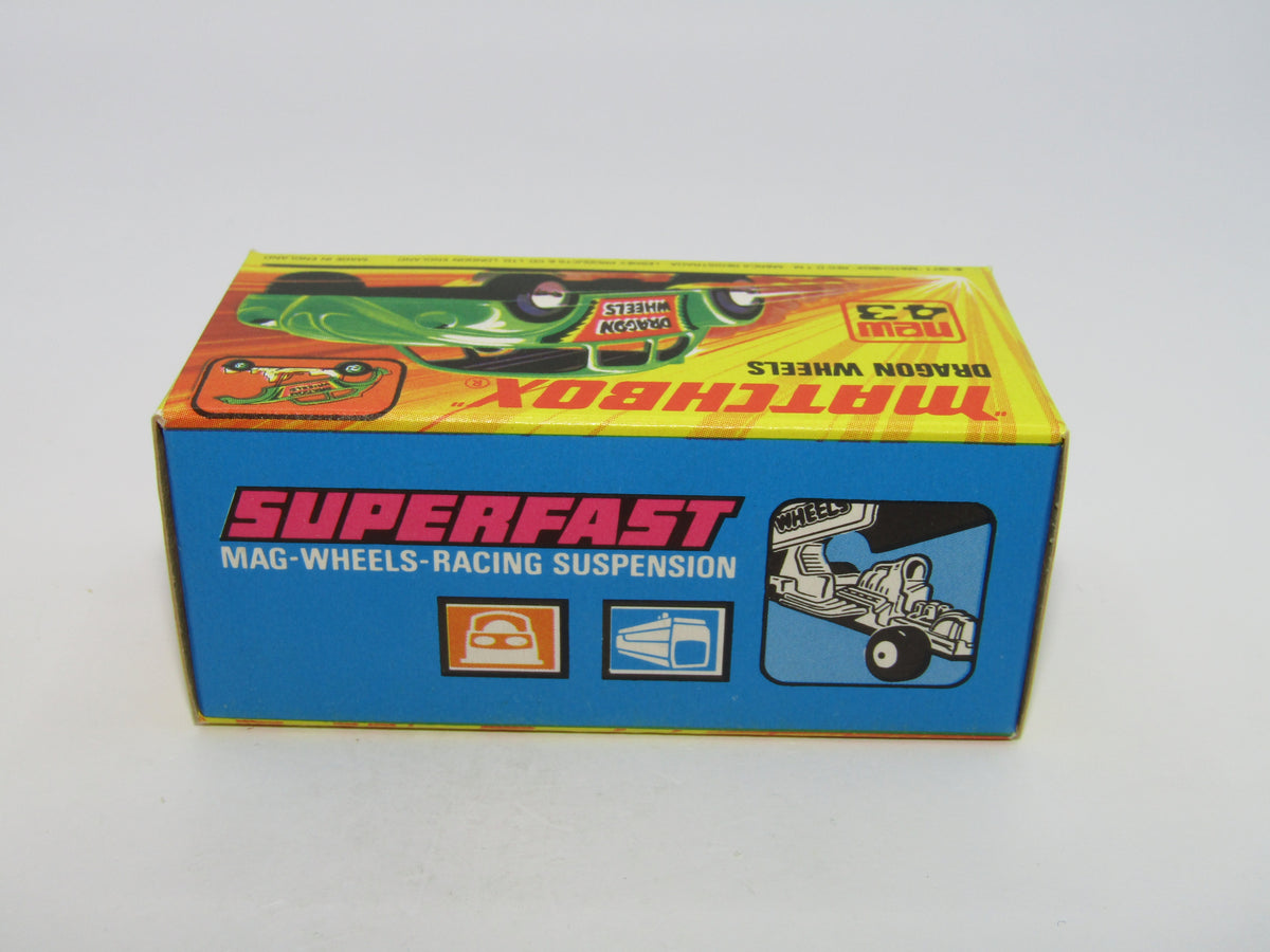 Matchbox Superfast Beetle Streaker LIGHT BLUE Hong Kong Base Very Rare
