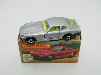 Matchbox Superfast 67C Datsun 126X YELLOW Interior GREY Base