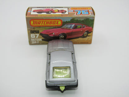 Matchbox Superfast 67C Datsun 126X YELLOW Interior GREY Base