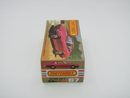 Matchbox Superfast 67C Datsun 126X YELLOW Interior GREY Base
