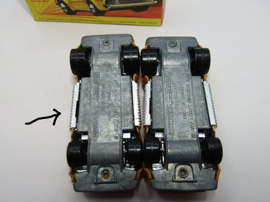 Matchbox Superfast 44B Boss Mustang Untreated Pre-Production base