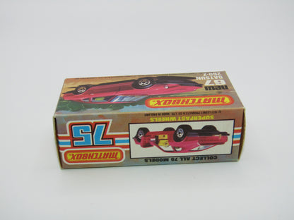 Matchbox Superfast 67C Datsun 126X Purple AMBER Windows