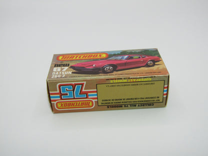 Matchbox Superfast 67C Datsun 126X Purple AMBER Windows