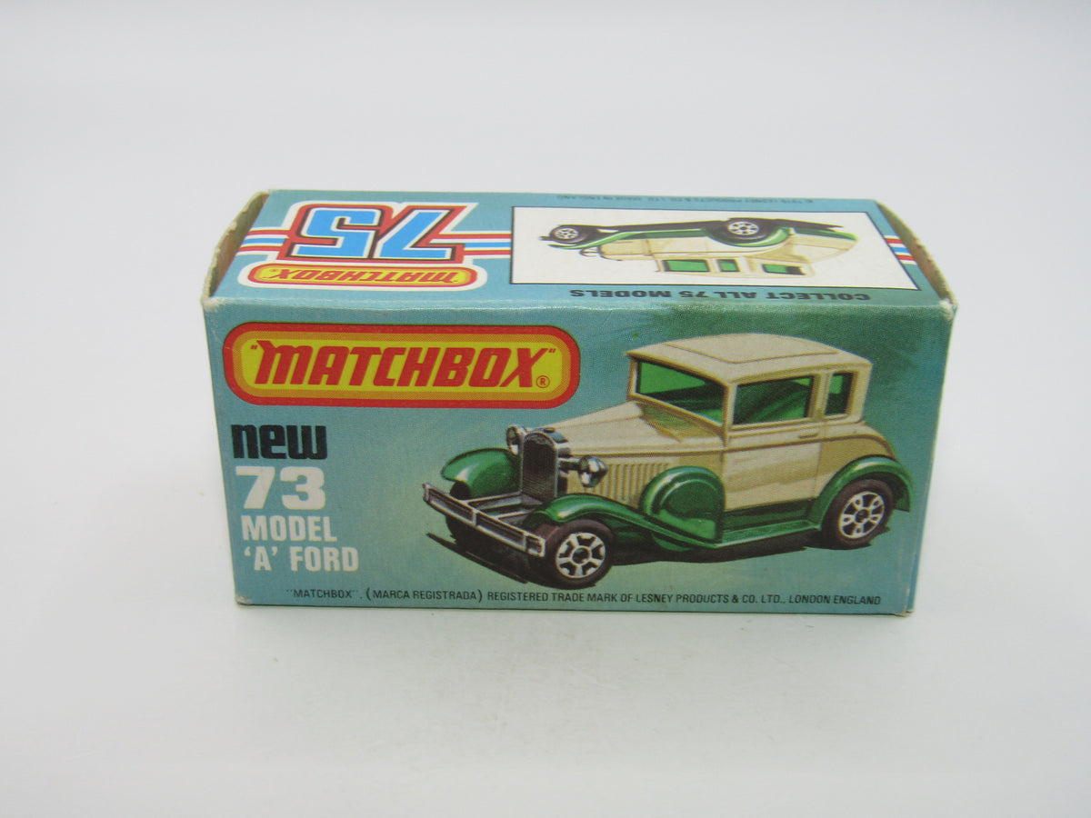 Matchbox Superfast 73C Model A Ford 5 ARCH FRONT Wheels - RARE