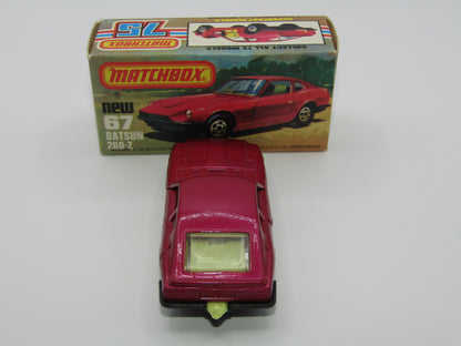Matchbox Superfast 67C Datsun 126X Magenta Magenta GREY BASE