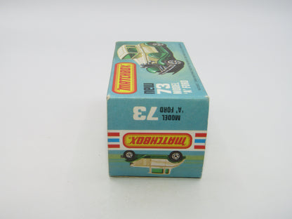 Matchbox Superfast 73C Model A Ford 5 ARCH FRONT Wheels - RARE