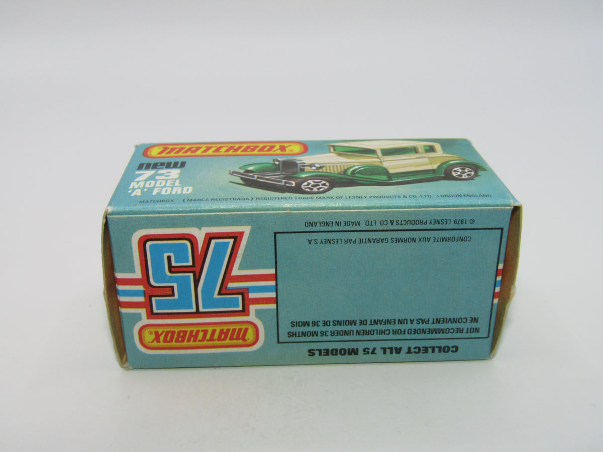 Matchbox Superfast 73C Model A Ford 5 ARCH FRONT Wheels - RARE