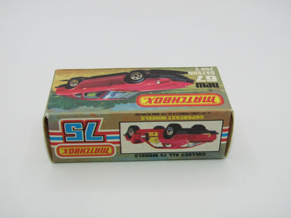 Matchbox Superfast 67C Datsun 126X Magenta Magenta GREY BASE