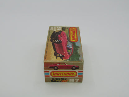 Matchbox Superfast 67C Datsun 126X Purple FLAT Black Base