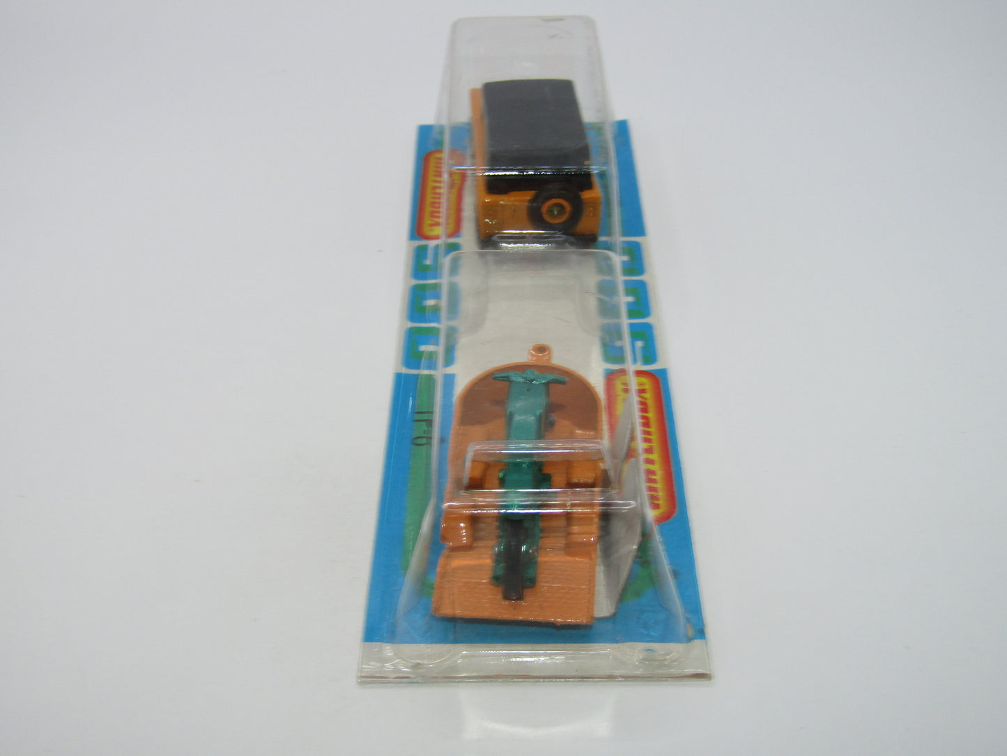 Matchbox Superfast Twin Pack TP-8 FRENCH Issue with Field Car & Motorcycle Trailer