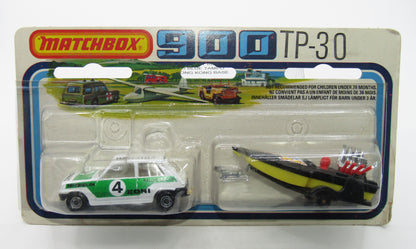 Matchbox Superfast Twin Pack TP-30 Renault & Seafire Boat BLACK & YELLOW