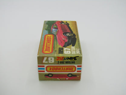 Matchbox Superfast 67C Datsun 126X Black, Black Interior Black Base