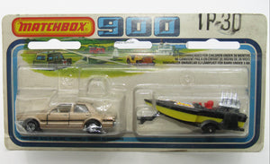 Matchbox Superfast Twin Pack TP-30 Ford Cortina & Seafire Boat BLACK & YELLOW