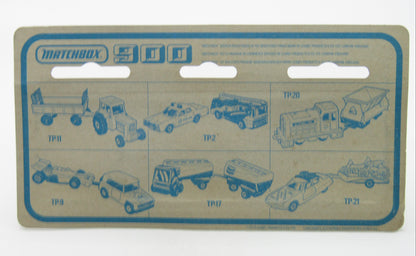 Matchbox Superfast Twin Pack TP-30 Ford Cortina & Seafire Boat BLACK & YELLOW