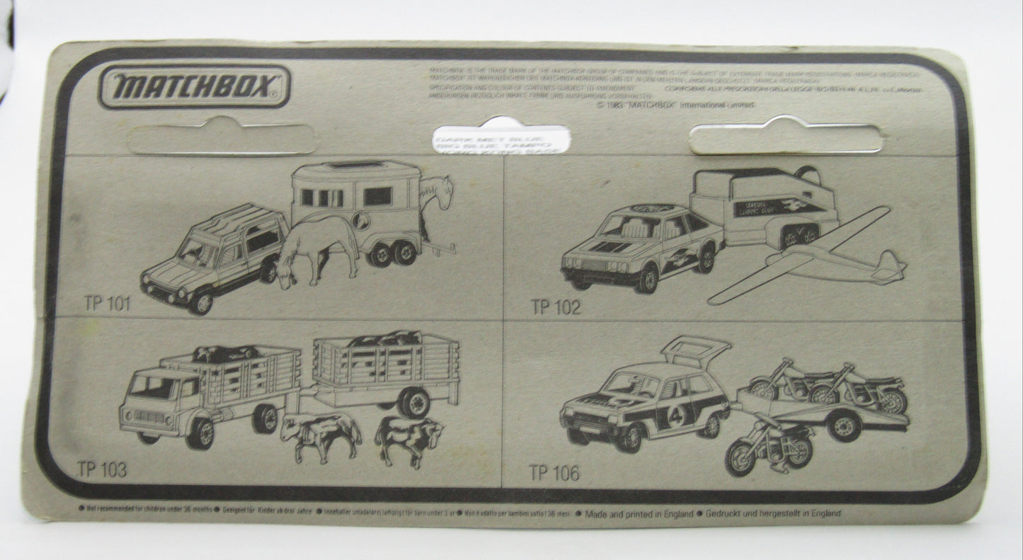 Matchbox Superfast Twin Pack TP-110 Matra Rancho & Inflatable Lesney England
