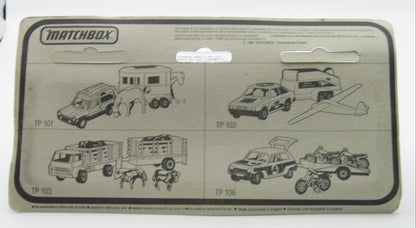 Matchbox Superfast Twin Pack TP-110 Matra Rancho & Inflatable Lesney England