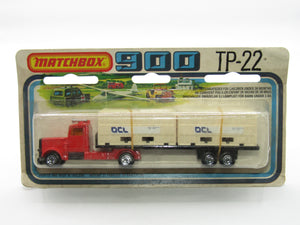 Matchbox Superfast Twin Pack TP-22 Long Haul Trailer RED OCL