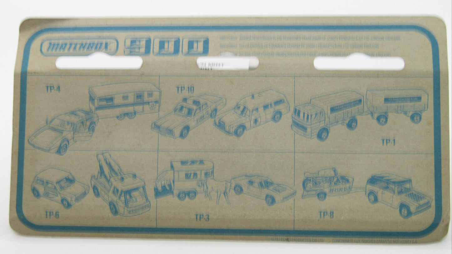 Matchbox Superfast Twin Pack TP-22 Long Haul Trailer RED OCL