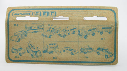 Matchbox Superfast Twin Pack TP-21 Citroen SM & Trailer DARK METALLIC Blue