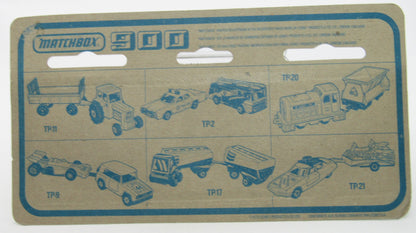 Matchbox Superfast Twin Pack TP-6 Toe Joe & DARK RED MINI with "3" Label