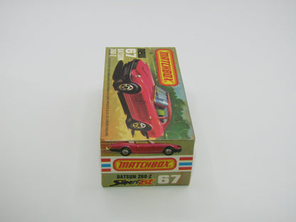 Matchbox Superfast 67C Datsun 126X Silver Black Int Black Base Clear Windows