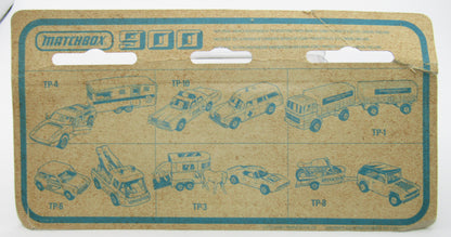 Matchbox Superfast Twin Pack TP-3 Metallic Red Field Car 44 & Pony Trailer