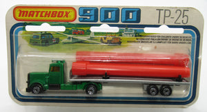 Matchbox Superfast Twin Pack TP-25 Pipe Truck Metallic Green