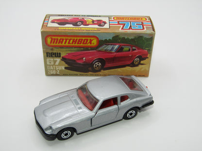 Matchbox Superfast 67C Datsun 126X Silver METALLIC GREY Base