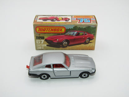 Matchbox Superfast 67C Datsun 126X Silver METALLIC GREY Base