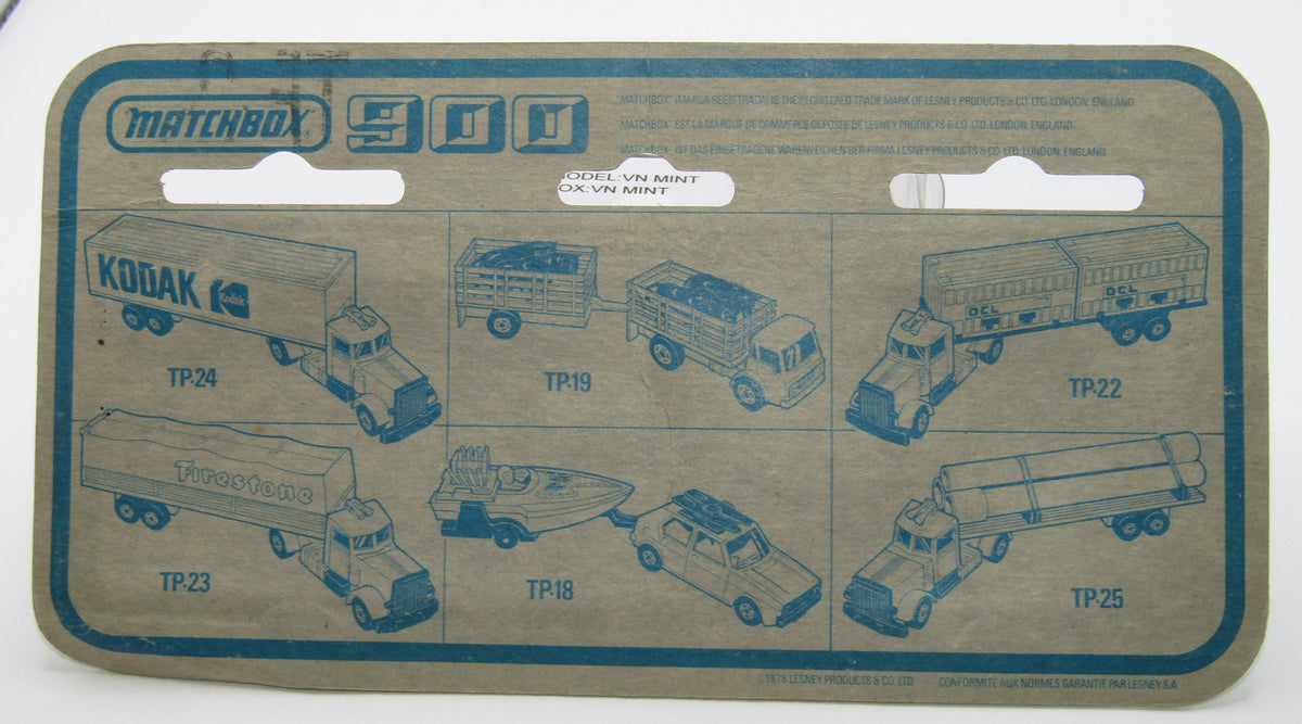 Matchbox Superfast Twin Pack TP-24 Long Haul Trailer "Matchbox"