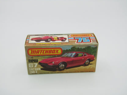 Matchbox Superfast 67C Datsun 126X Silver METALLIC GREY Base