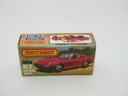 Matchbox Superfast 67C Datsun 126X Silver METALLIC GREY Base