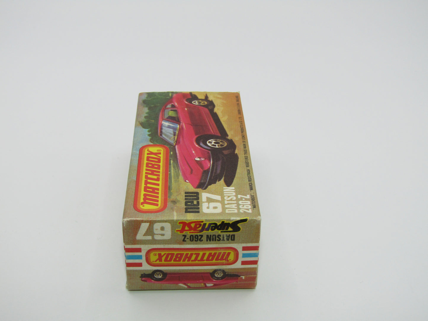 Matchbox Superfast 67C Datsun 126X Silver METALLIC GREY Base