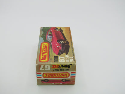 Matchbox Superfast 67C Datsun 126X Silver METALLIC GREY Base