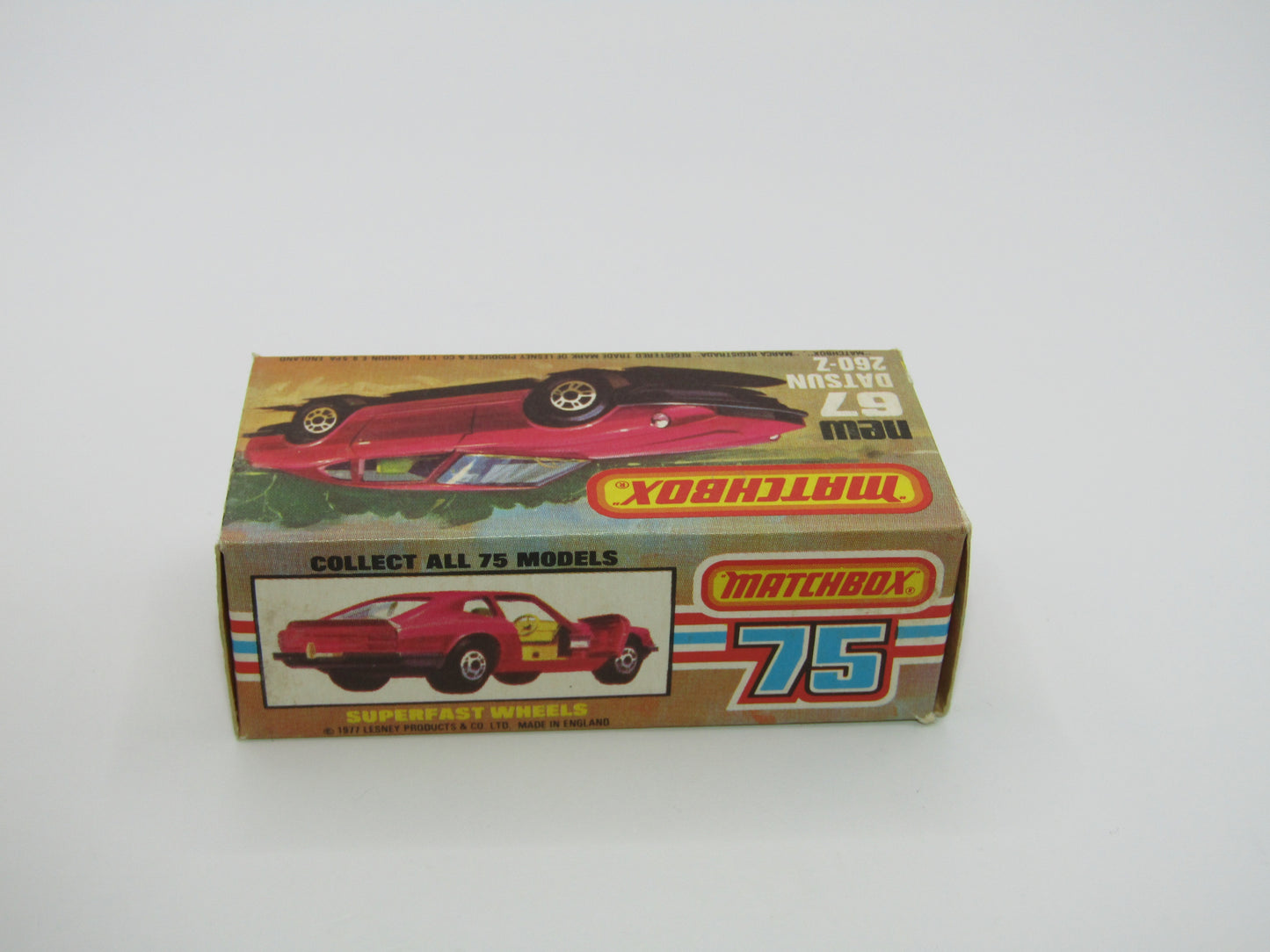 Matchbox Superfast 67C Datsun 126X Silver METALLIC GREY Base