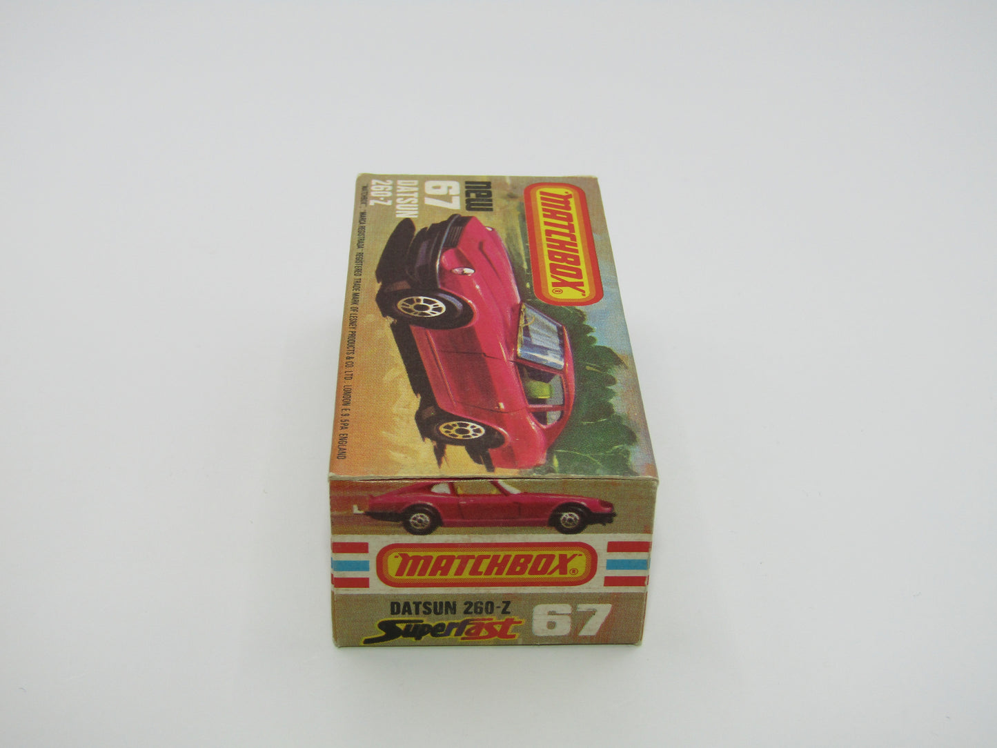 Matchbox Superfast 67C Datsun 126X Silver METALLIC GREY Base