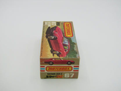 Matchbox Superfast 67C Datsun 126X Silver METALLIC GREY Base