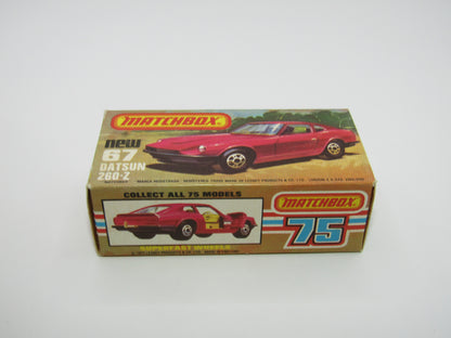 Matchbox Superfast 67C Datsun 126X Silver METALLIC GREY Base