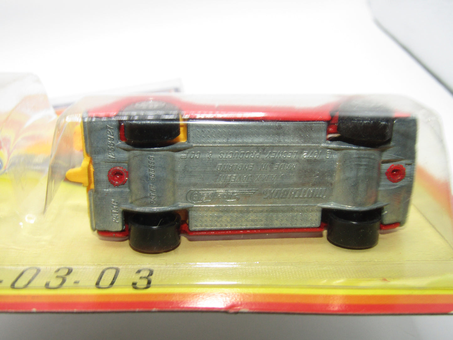 Matchbox Superfast Twin Pack Hitch N Haul AMX Javelin RED, Unpainted Base