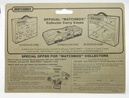 Matchbox Superfast Twin Pack Hitch N Haul AMX Javelin RED, Unpainted Base