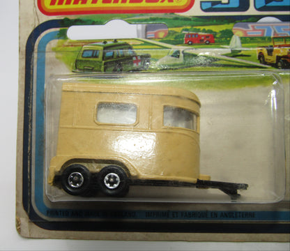 Matchbox Superfast Twin Pack TP-3 AMX Javelin & Pony Trailer Met Green Unpainted Base